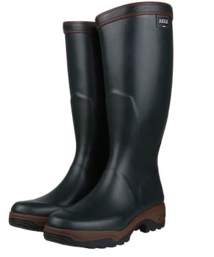 Aigle Parcours 2 Cambrelle® Lined Rubber Tall Wellington Boots - Bronze