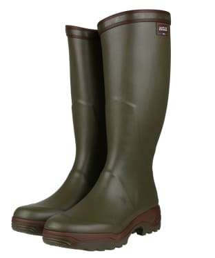 Aigle Parcours 2 Cambrelle® Lined Rubber Tall Wellington Boots - Khaki