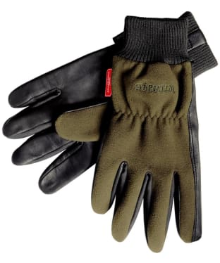 Härkila Pro Leather Shooter Gloves - Green