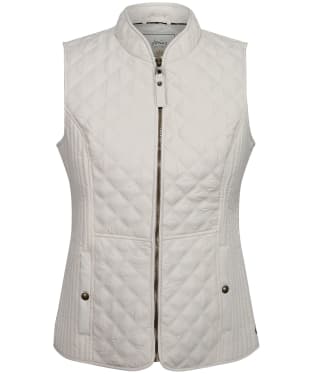 Women’s Joules Minx Quilted Gilet - Winter White