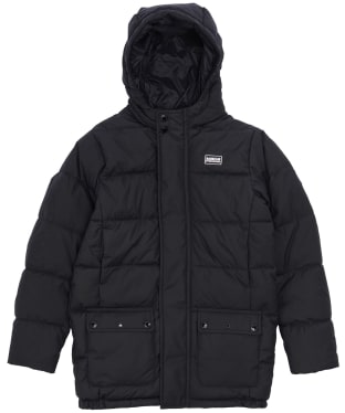 Boy's Barbour International Explore Quilted Jacket - 10-15yrs - Black