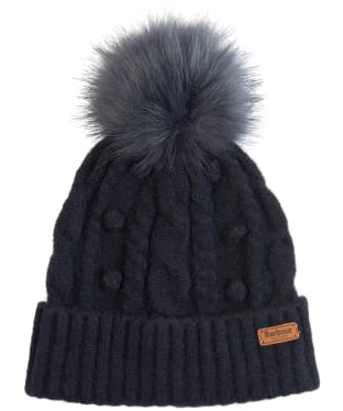 barbour bobble hat men