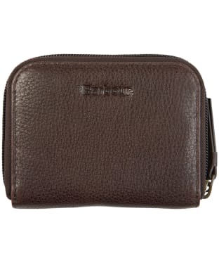 Women’s Barbour Laire Leather Purse - Dark Brown