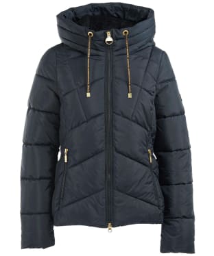 Women’s Barbour International Valle Quilted Jacket - Black