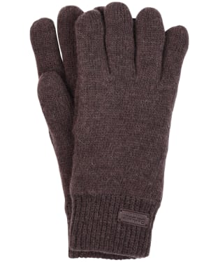 Men's Barbour Carlton Gloves - Mid Brown