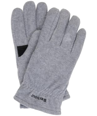 Men’s Barbour Coalford Fleece Gloves - Grey