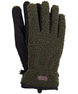 Men's Barbour Eskdale Fleece Gloves - Olive