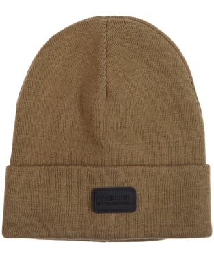 Men's Barbour International Sensor Knit Beanie Hat - Beech