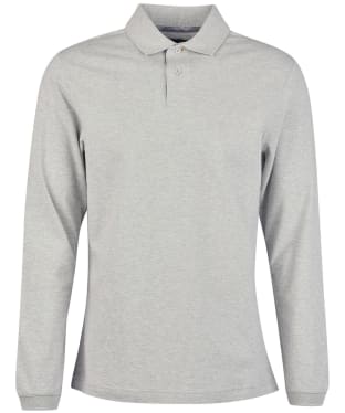 Men’s Barbour L/S Sports Polo Shirt - Grey