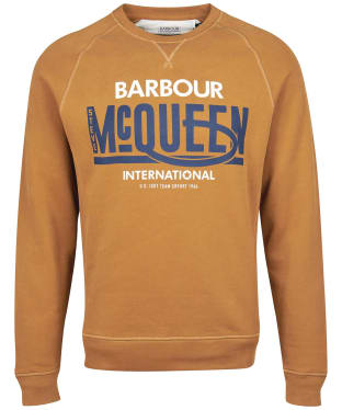 Men's Barbour International Randall Crew Sweatshirt - Cinammon