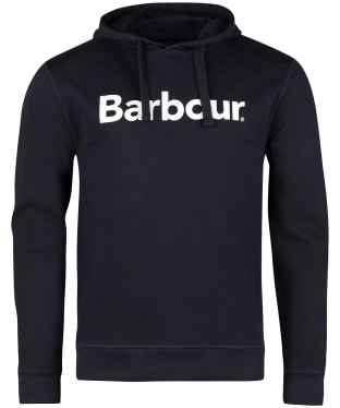 Men's Barbour Logo Popover Hoodie - Navy
