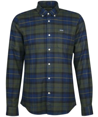 Men’s Barbour Kyeloch Tailored Shirt - Olive Night