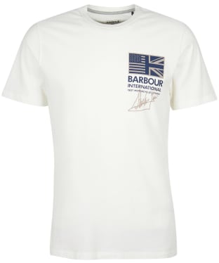 Men's Barbour International Tanner T-shirt - Whisper White