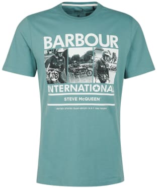 Men's Barbour International Milton T-shirt - North Atlantic Blue