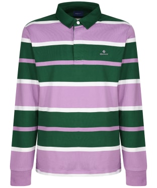 Men's GANT Stripe Rugger Shirt - Orchid Lilac