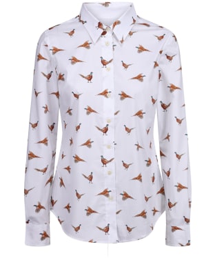 Women's Schoffel Norfolk Long Sleeve Shirt - Pheasant Print
