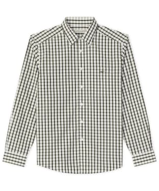 Men’s R.M. Williams Collins Checked Cotton Shirt - Khaki / White 