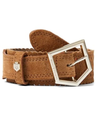 Women’s Fairfax & Favor The Regina Suede Belt - Tan Suede