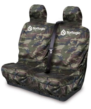 Surflogic Water Resistant Double Car Seat Cover - Camo