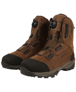 Men's Härkila Reidmar Mid 2.0 Waterproof Leather Boots - Dark Brown