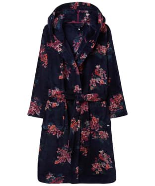 Women’s Joules Rita Dressing Gown - Navy Floral