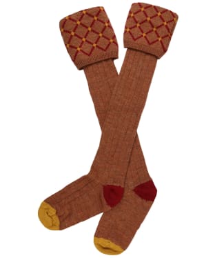 Pennine Regent Merino Wool Blend Shooting Socks - Cinnamon