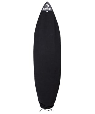 Surflogic Stretch Shortboard Surfboard Cover 5'8 / 1.7m - Black
