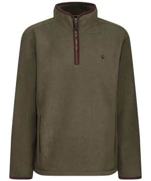 Men’s Joules Coxton Quarter Zip Fleece Sweatshirt - Heritage Green