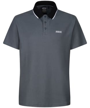 Men's Barbour International Crosby Polo Shirt - Dark Slate