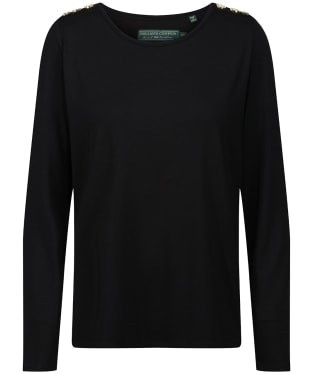 Women’s Holland Cooper Long Sleeve Crew Neck T-Shirt - Black