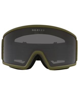 Oakley Target Line L Snow Goggles - Dark Brush / Dark Grey Lens - Dark Brush