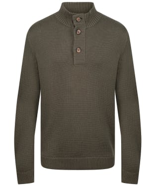 Men’s Schoffel Kenmore Lambswool Mix Jumper - Moss
