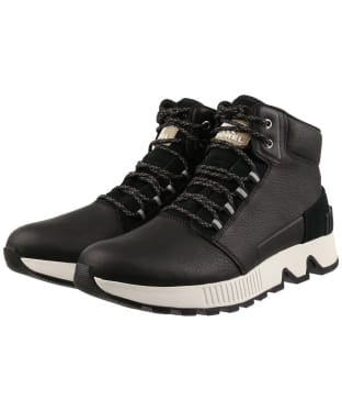 Men’s Sorel Mac Hill Mid LTR Waterproof Sneaker Boots - Black