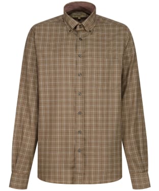 Men’s Dubarry Hollymount Long Sleeve Cotton Shirt - Dusky Green