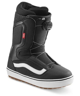 Men's Vans Aura OG Snowboard Boots - Black / White
