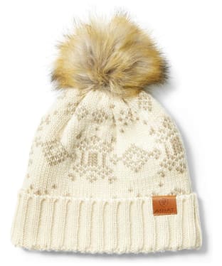 Women's Ariat Patrona Beanie - Natural / Burlap