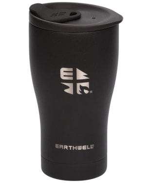 Earthwell 16oz Early Riser™ Stainless Steel Drinks Tumbler With Lid - Volcanic Black