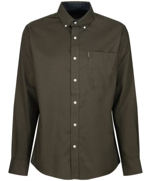 Men’s Ariat Clement Long Sleeve Wrinkle Free Cotton Shirt - Earth Heather
