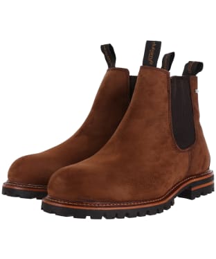 Men’s Dubarry Offaly Leather Ankle Boots - Walnut
