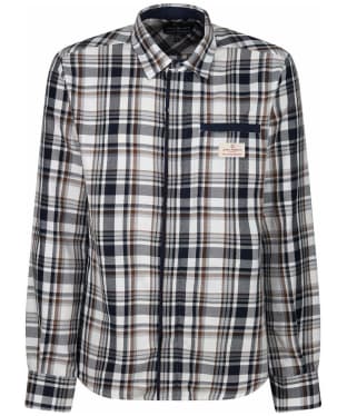 Men’s Amundsen Skauen Field Shirt - Chequer Navy / Tan 