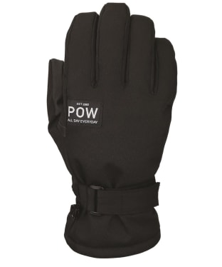 POW Adjustable Waterproof XG MID Insulated Snow Glove - Black