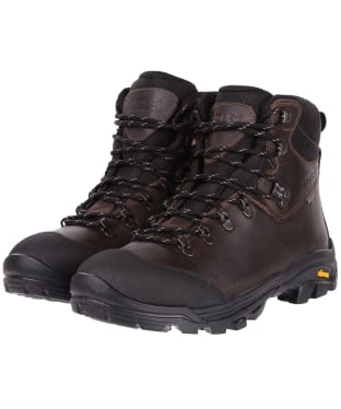 Men’s Aigle Skov MTD High-Top Walking Boots - Dark Brown
