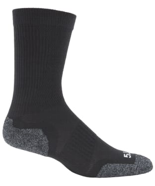 Men's 5.11 Tactical Slip Stream Breathable Crew Sock - Black