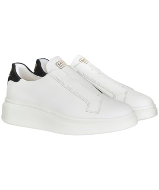 Women's Barbour International Carrie Trainers - White