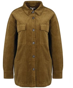 Women's Barbour Lana Overshirt - Olive Lime