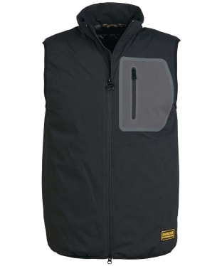 Men's Barbour International Streamline Bank Gilet - Black