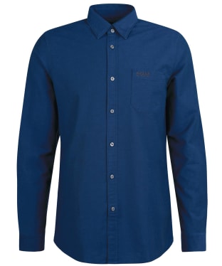 Men's Barbour International Kinetic Shirt - Deep Blue / Black