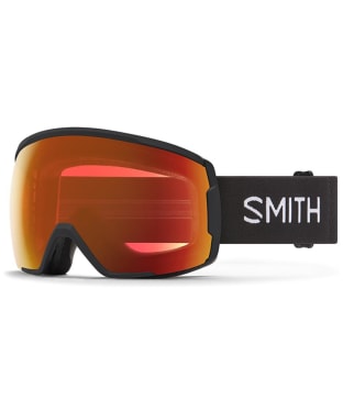 Men's Smith Proxy Goggles - ChromaPop Everyday Red Mirror Lens - Black / Red
