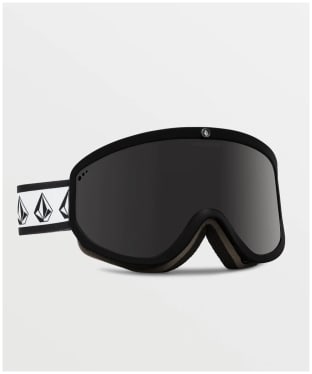 Volcom Footprints Cylindrical Ski, Snowboard Goggles - Dark Grey
