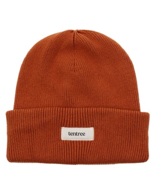 Tentree Cotton Patch Turn-Up Knitted Beanie - Ginger Biscuit